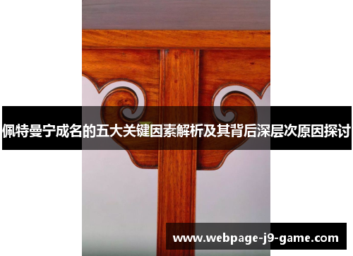 佩特曼宁成名的五大关键因素解析及其背后深层次原因探讨